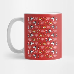 Cats, Dogs and Hearts Mug